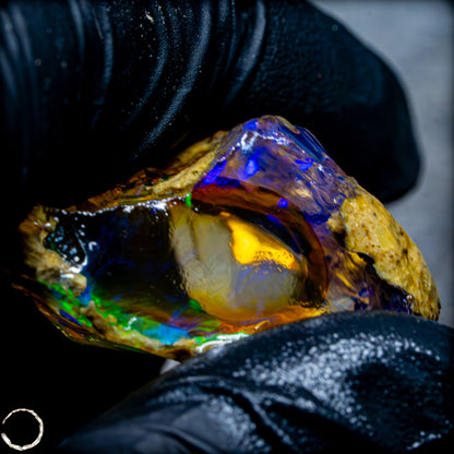 Seltener Natürlicher Großer Kristall-Opal, Äthiopien - 76,65 ct