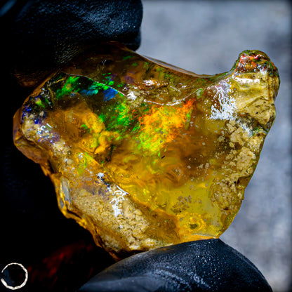 Seltener Natürlicher Großer Kristall-Opal, Äthiopien - 76,65 ct