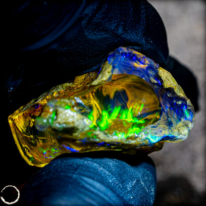 Seltener Natürlicher Großer Kristall-Opal, Äthiopien - 76,65 ct