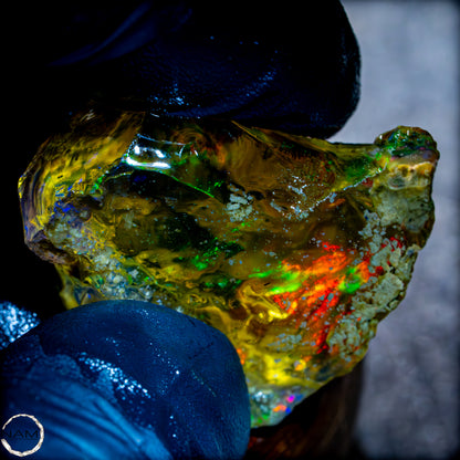 Seltener Natürlicher Großer Kristall-Opal, Äthiopien - 76,65 ct