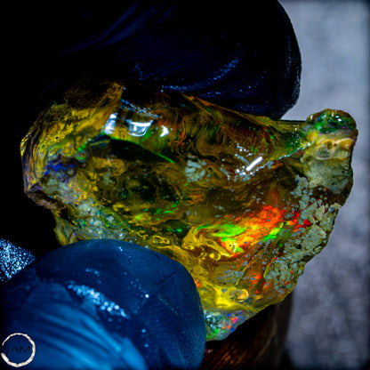 Seltener Natürlicher Großer Kristall-Opal, Äthiopien - 76,65 ct