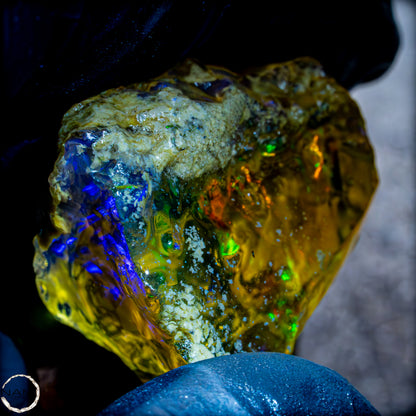 Seltener Natürlicher Großer Kristall-Opal, Äthiopien - 76,65 ct
