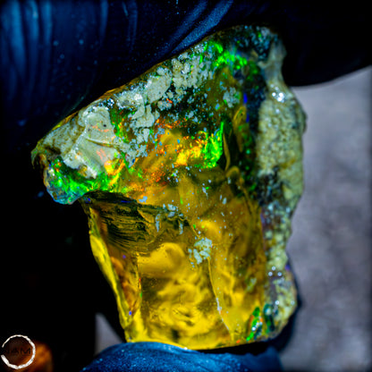 Seltener Natürlicher Großer Kristall-Opal, Äthiopien - 76,65 ct