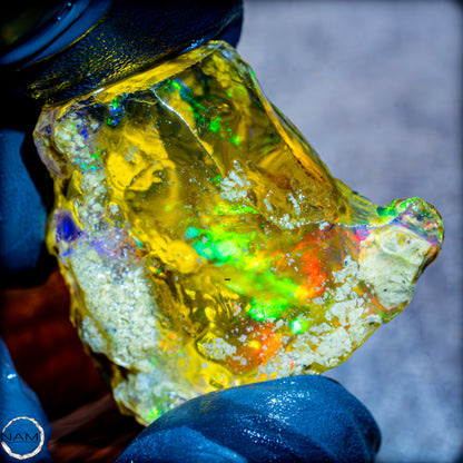 Seltener Natürlicher Großer Kristall-Opal, Äthiopien - 76,65 ct