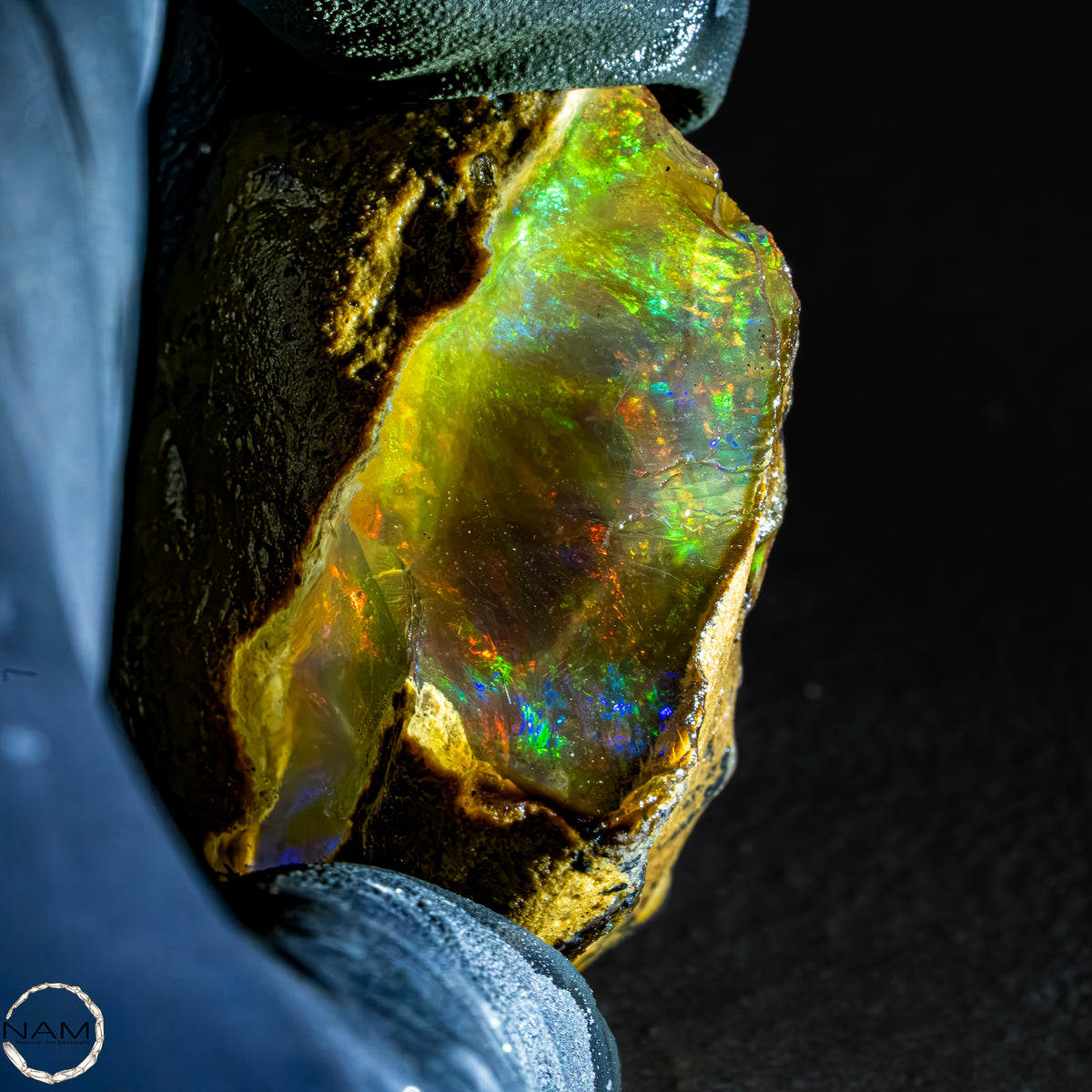 Seltener Natürlicher Kristall-Opal, Äthiopien - 38,64g -193,2Ct