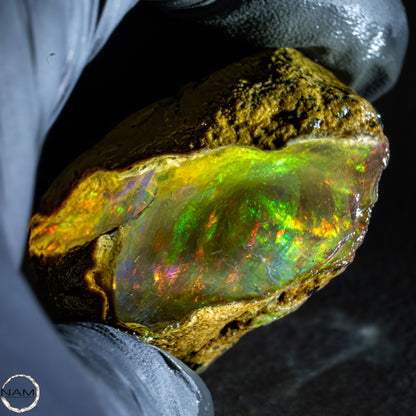 Seltener Natürlicher Kristall-Opal, Äthiopien - 38,64g -193,2Ct