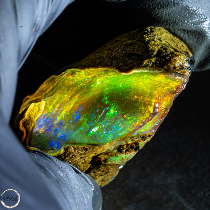Seltener Natürlicher Kristall-Opal, Äthiopien - 38,64g -193,2Ct
