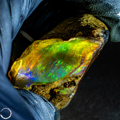 Seltener Natürlicher Kristall-Opal, Äthiopien - 38,64g -193,2Ct