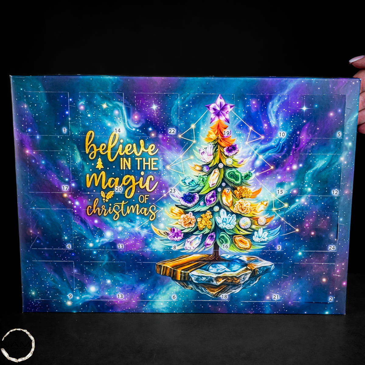 Edelstein-Adventskalender – 24 funkelnde Naturschätze