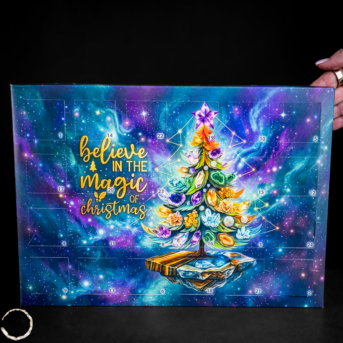 Edelstein-Adventskalender – 24 funkelnde Naturschätze