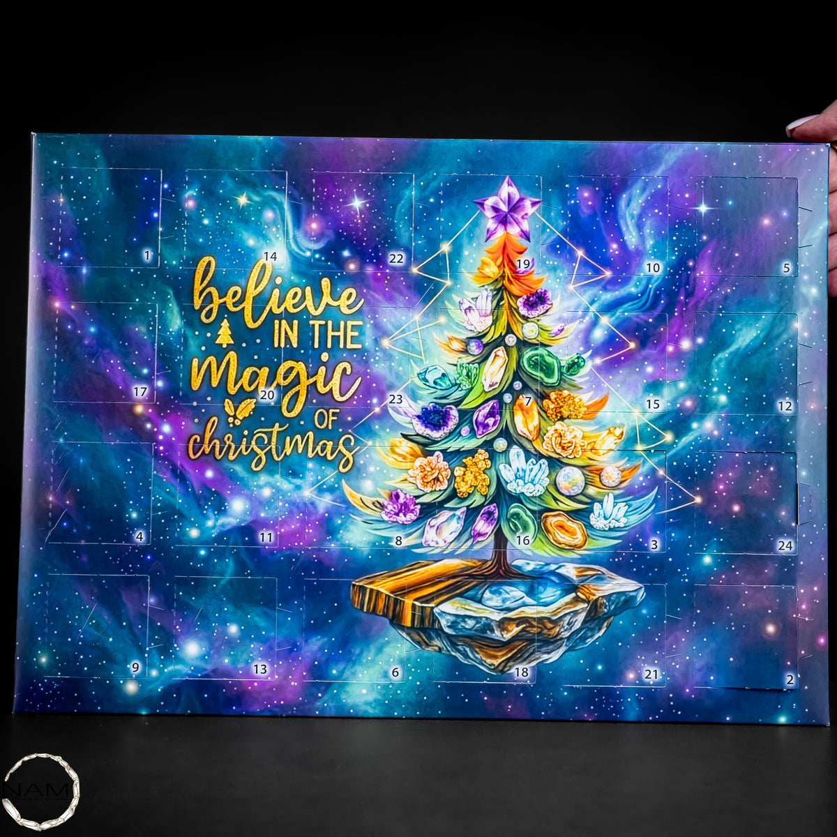 Edelstein-Adventskalender – 24 funkelnde Naturschätze