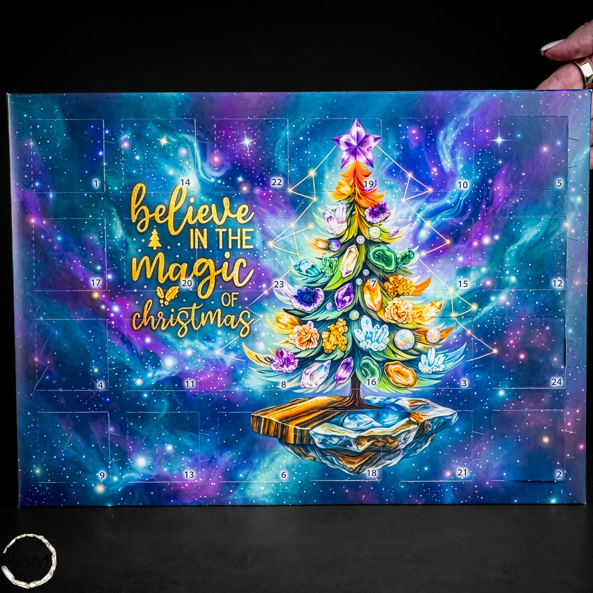 Edelstein-Adventskalender – 24 funkelnde Naturschätze