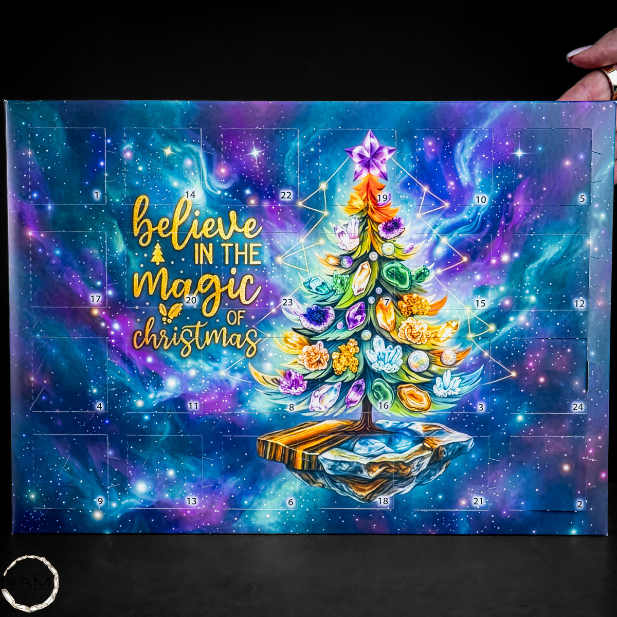 Edelstein-Adventskalender – 24 funkelnde Naturschätze