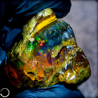 Seltener Natürlicher Großer Kristall-Opal, Äthiopien -166,15 ct