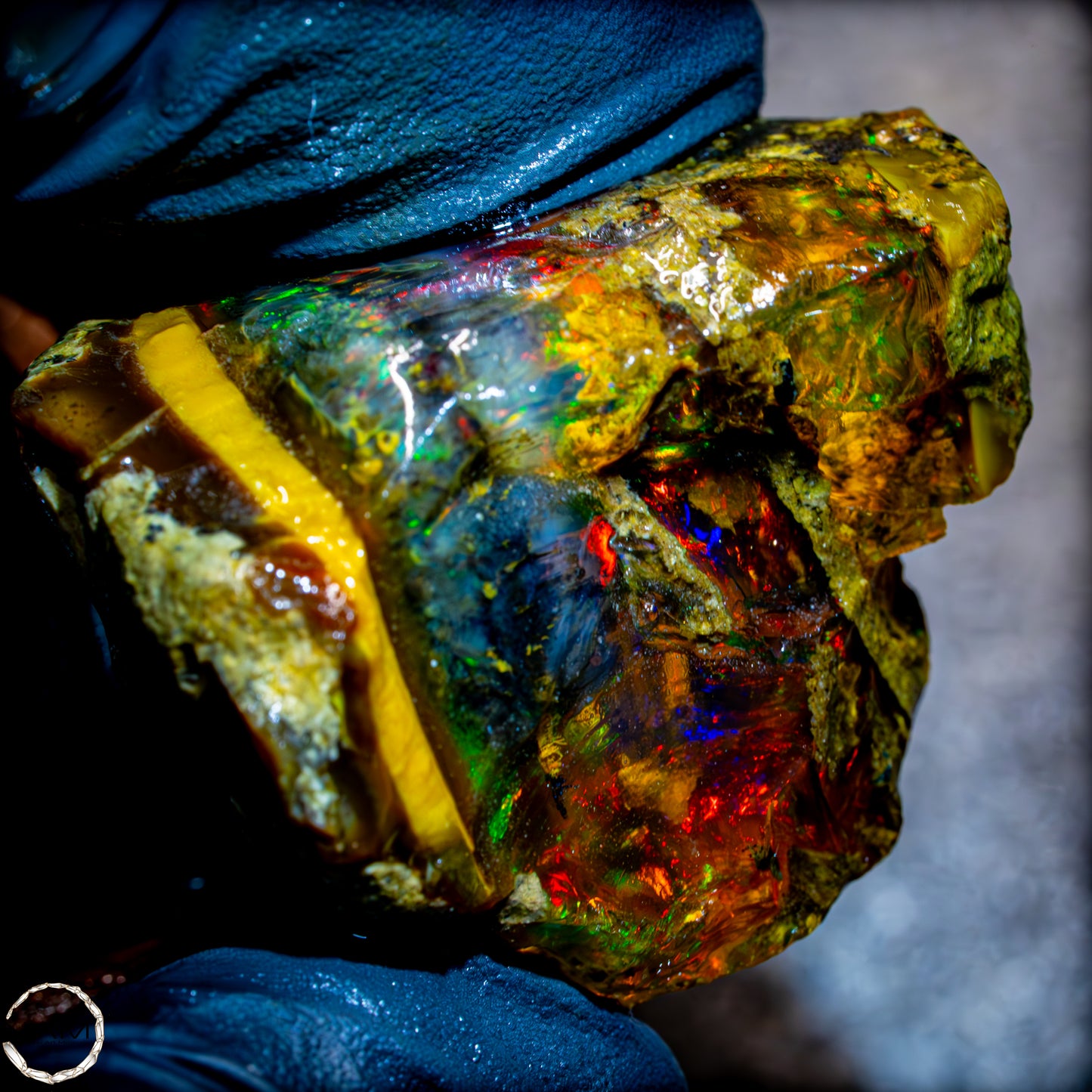 Seltener Natürlicher Großer Kristall-Opal, Äthiopien -166,15 ct