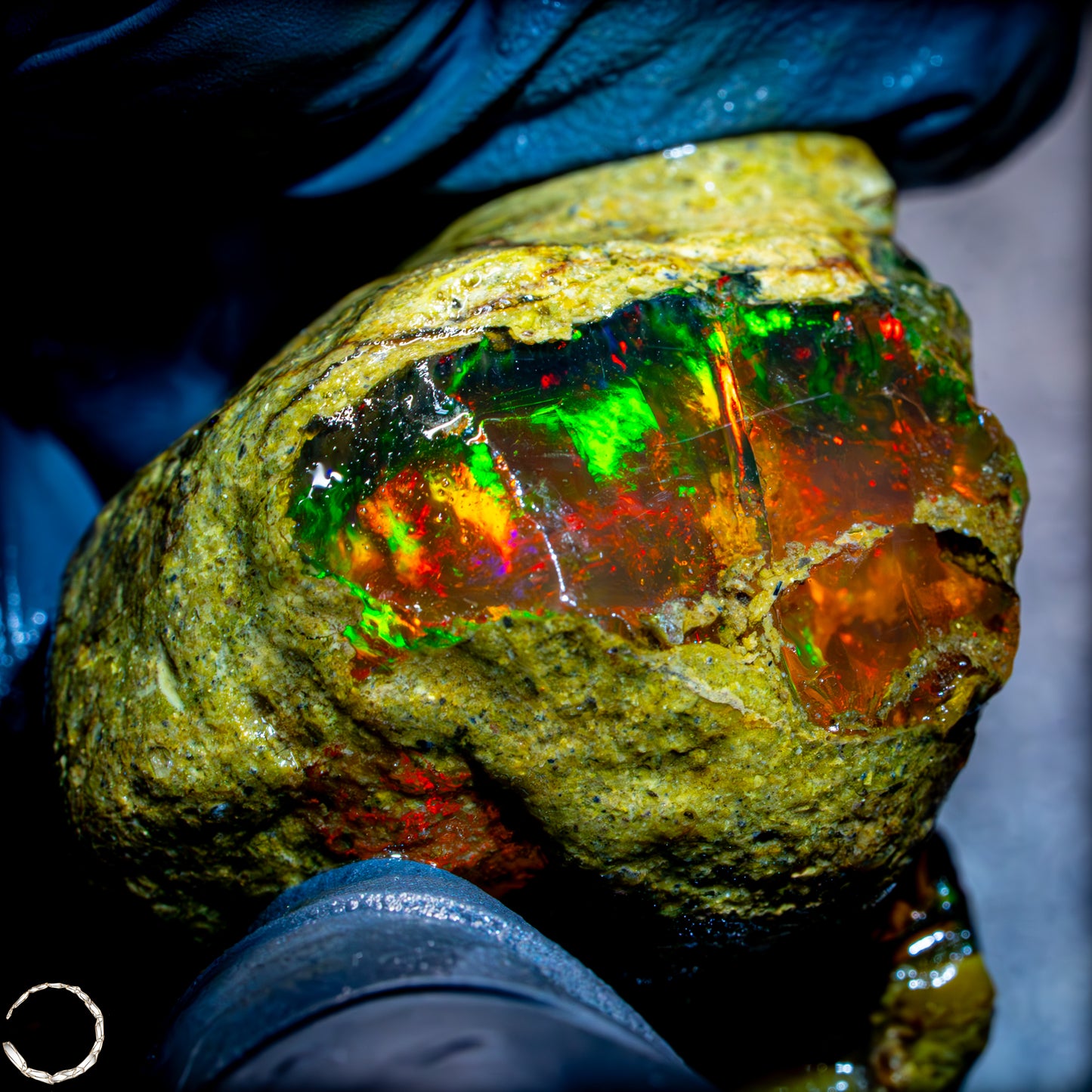 Seltener Natürlicher Großer Kristall-Opal, Äthiopien -166,15 ct