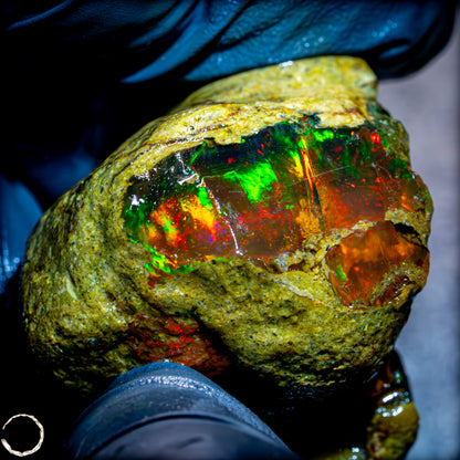 Seltener Natürlicher Großer Kristall-Opal, Äthiopien -166,15 ct
