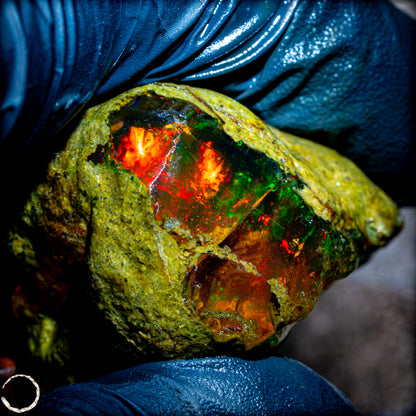 Seltener Natürlicher Großer Kristall-Opal, Äthiopien -166,15 ct
