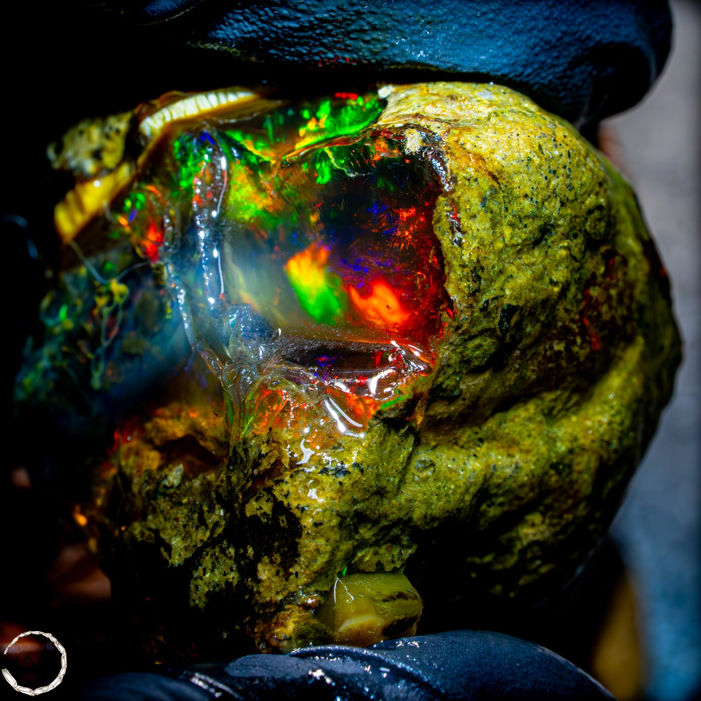 Seltener Natürlicher Großer Kristall-Opal, Äthiopien -166,15 ct