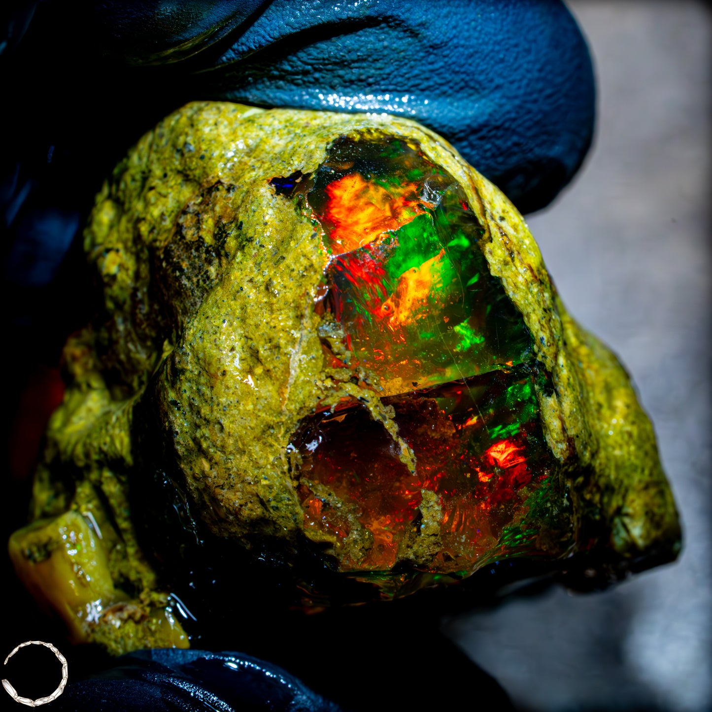 Seltener Natürlicher Großer Kristall-Opal, Äthiopien -166,15 ct