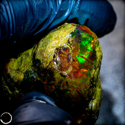 Seltener Natürlicher Großer Kristall-Opal, Äthiopien -166,15 ct