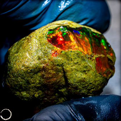Seltener Natürlicher Großer Kristall-Opal, Äthiopien -166,15 ct