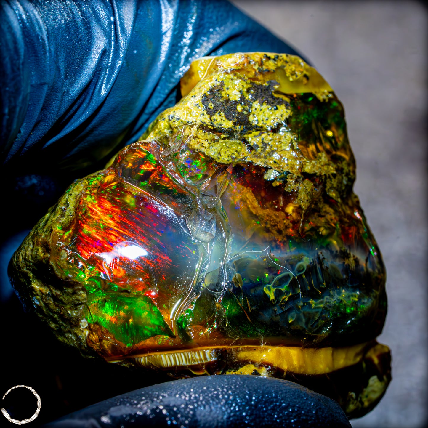 Seltener Natürlicher Großer Kristall-Opal, Äthiopien -166,15 ct