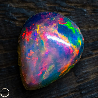 Großer Schwarzer Opal Cabochon - 1,34g -6,7Ct