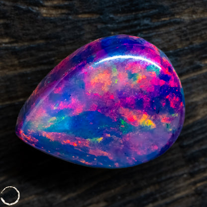 Großer Schwarzer Opal Cabochon - 1,34g -6,7Ct