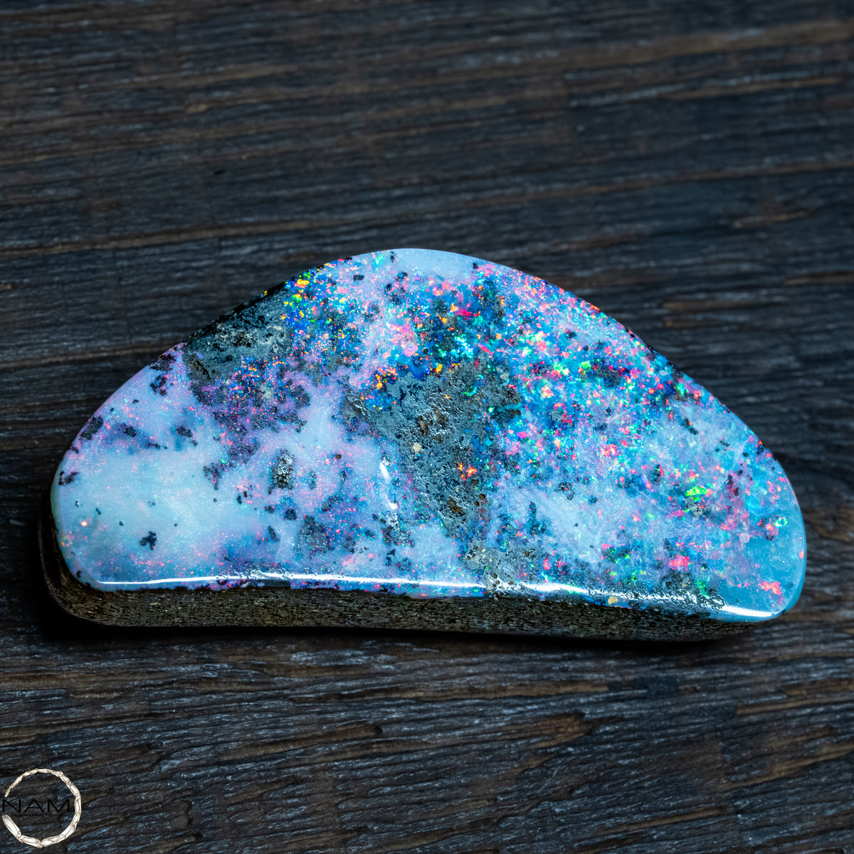 Natürlicher  Boulder Opal aus Australien Edelsteinqualität -  11,14g -55,7Ct