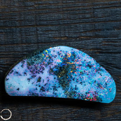 Natürlicher  Boulder Opal aus Australien Edelsteinqualität -  11,14g -55,7Ct