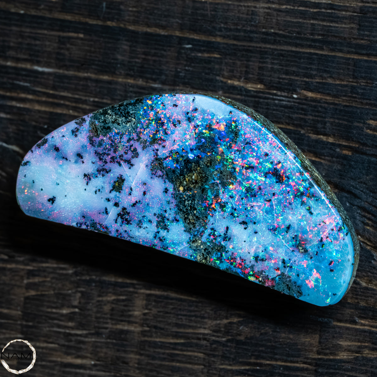 Natürlicher  Boulder Opal aus Australien Edelsteinqualität -  11,14g -55,7Ct