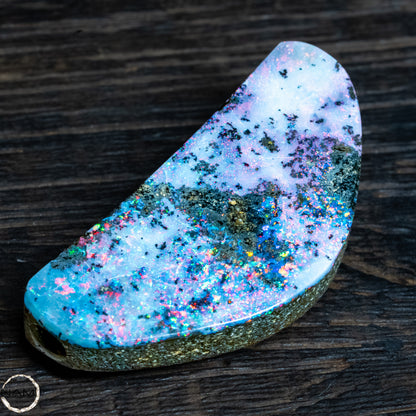 Natürlicher  Boulder Opal aus Australien Edelsteinqualität -  11,14g -55,7Ct