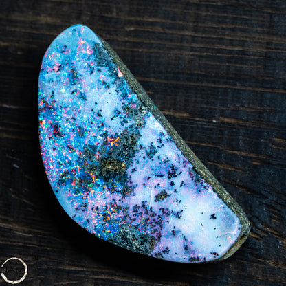 Natürlicher  Boulder Opal aus Australien Edelsteinqualität -  11,14g -55,7Ct