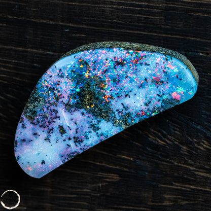 Natürlicher  Boulder Opal aus Australien Edelsteinqualität -  11,14g -55,7Ct
