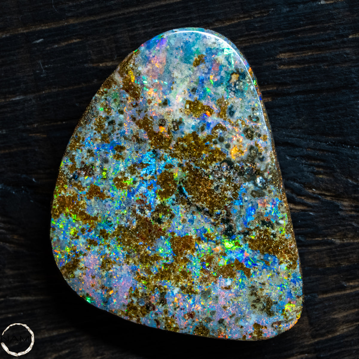 Natürlicher  Boulder Opal aus Australien Edelsteinqualität -  6,11g -30,55Ct