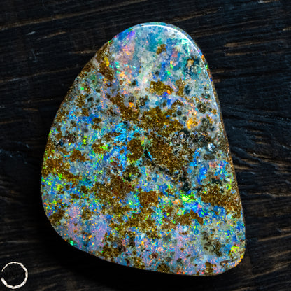 Natürlicher  Boulder Opal aus Australien Edelsteinqualität -  6,11g -30,55Ct