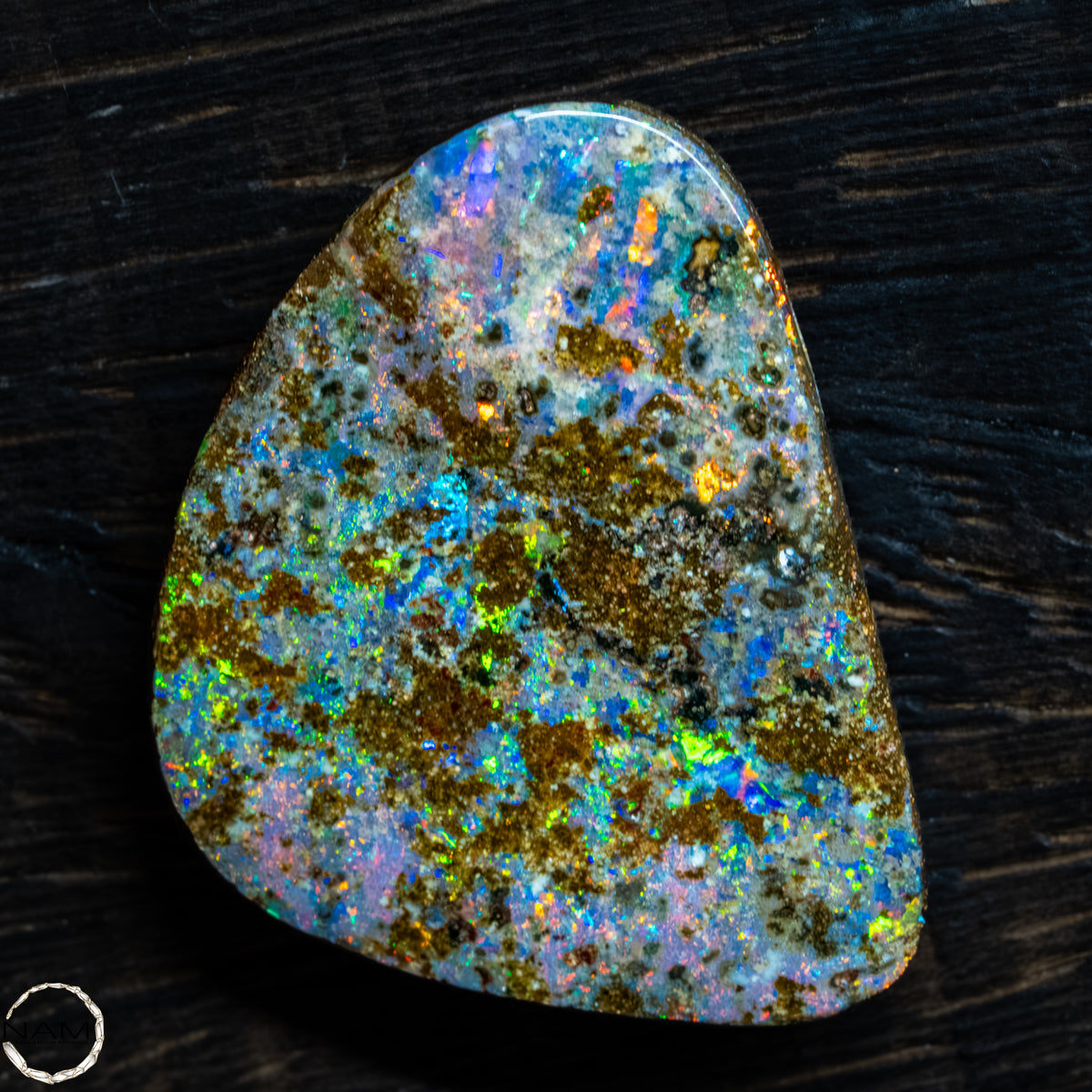 Natürlicher  Boulder Opal aus Australien Edelsteinqualität -  6,11g -30,55Ct