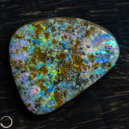 Natürlicher  Boulder Opal aus Australien Edelsteinqualität -  6,11g -30,55Ct