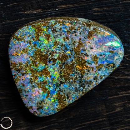 Natürlicher  Boulder Opal aus Australien Edelsteinqualität -  6,11g -30,55Ct