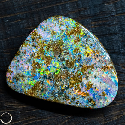 Natürlicher  Boulder Opal aus Australien Edelsteinqualität -  6,11g -30,55Ct