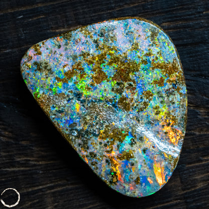 Natürlicher  Boulder Opal aus Australien Edelsteinqualität -  6,11g -30,55Ct
