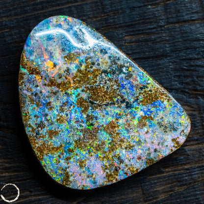 Natürlicher  Boulder Opal aus Australien Edelsteinqualität -  6,11g -30,55Ct