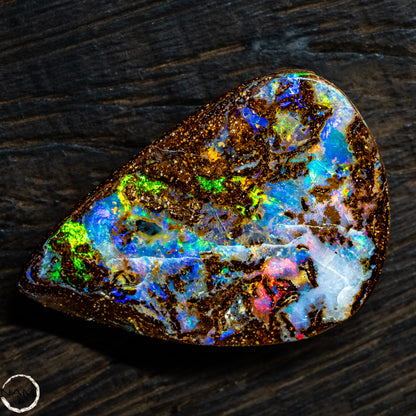Natürlicher  Boulder Opal aus Australien Edelsteinqualität - 5,22g -26,1Ct