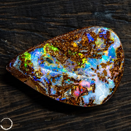 Natürlicher  Boulder Opal aus Australien Edelsteinqualität - 5,22g -26,1Ct