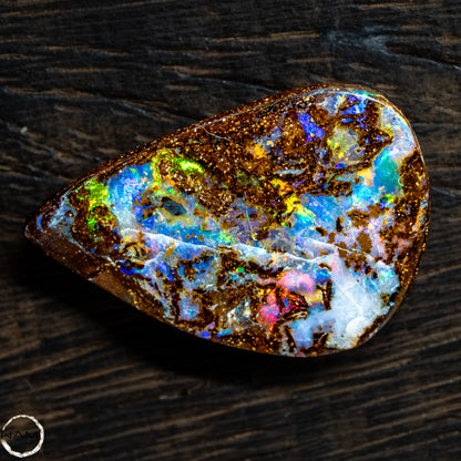 Natürlicher  Boulder Opal aus Australien Edelsteinqualität - 5,22g -26,1Ct