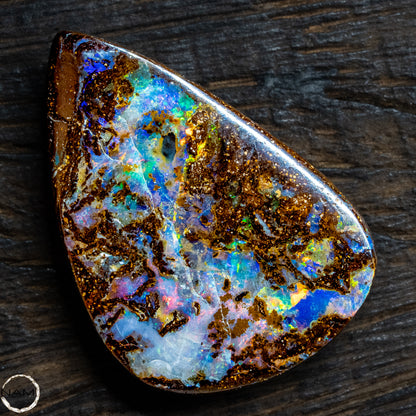 Natürlicher  Boulder Opal aus Australien Edelsteinqualität - 5,22g -26,1Ct