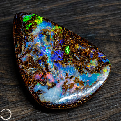Natürlicher  Boulder Opal aus Australien Edelsteinqualität - 5,22g -26,1Ct