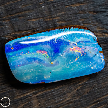 Natürlicher  Boulder Opal aus Australien Edelsteinqualität - 3,89g - 19,45Ct