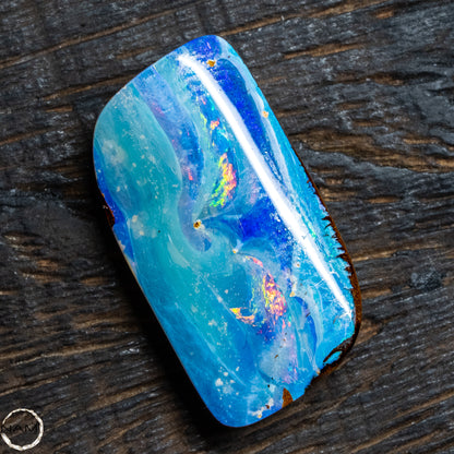 Natürlicher  Boulder Opal aus Australien Edelsteinqualität - 3,89g - 19,45Ct